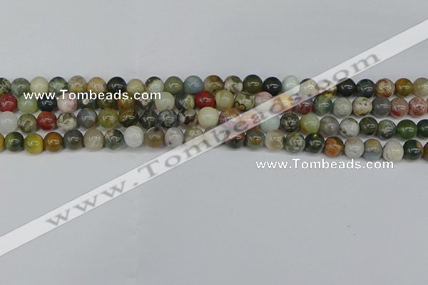 COS221 15.5 inches 6mm round ocean stone beads wholesale