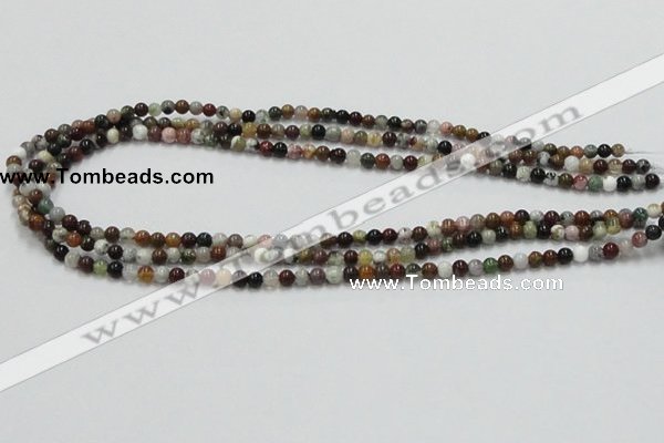 COS37 15.5 inches 4mm round ocean stone beads wholesale