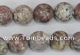 COT05 15.5 inches 16mm round osmanthus stone beads wholesale