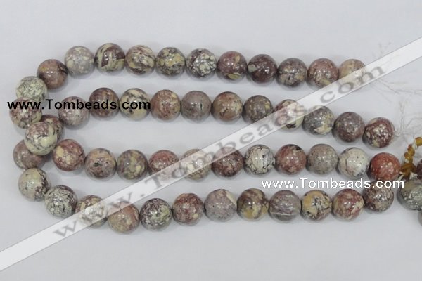 COT05 15.5 inches 16mm round osmanthus stone beads wholesale