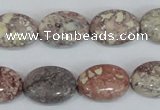 COT09 15.5 inches 13*18mm oval osmanthus stone beads wholesale