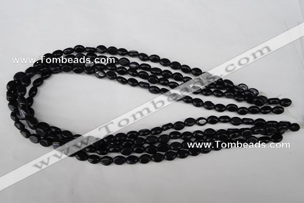 COV02 15.5 inches 6*8mm oval blue goldstone beads wholesale