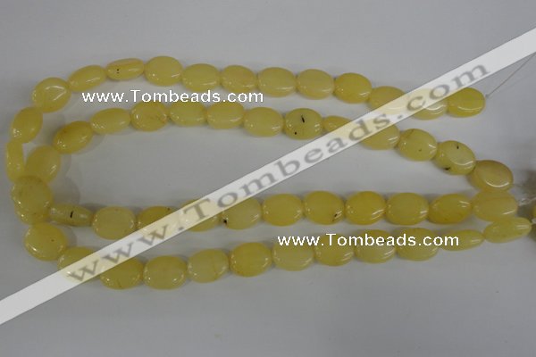 COV108 15.5 inches 12*16mm oval candy jade beads wholesale