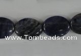 COV109 15.5 inches 12*16mm oval sodalite gemstone beads wholesale