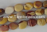 COV12 15.5 inches 8*10mm oval mookaite gemstone beads wholesale