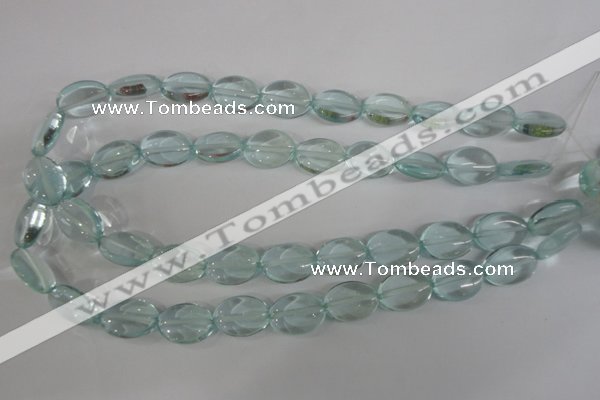 COV146 15.5 inches 13*18mm oval glass beads wholesale