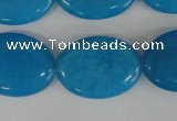 COV161 15.5 inches 18*25mm oval candy jade beads wholesale