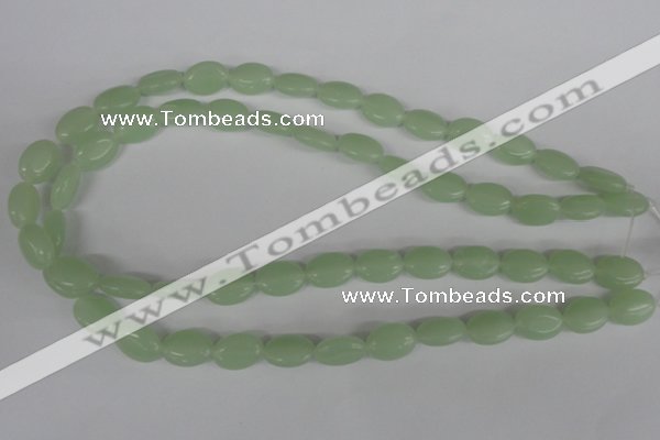 COV63 15.5 inches 10*14mm oval candy jade beads wholesale