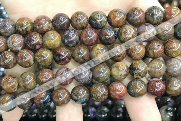 CPB1042 15.5 inches 10mm round pietersite gemstone beads