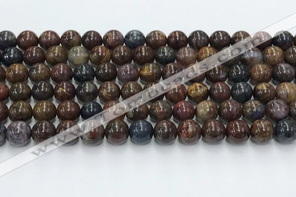 CPB1072 15.5 inches 8mm round peter stone beads wholesale