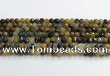 CPB1076 15.5 inches 6mm faceted round natural pietersite beads