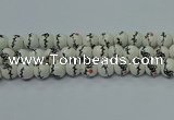 CPB551 15.5 inches 6mm round Painted porcelain beads