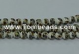 CPB642 15.5 inches 8mm round Painted porcelain beads