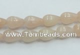 CPI01 15.5 inches 8*12mm teardrop pink aventurine jade beads