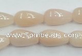 CPI03 15.5 inches 10*20mm teardrop pink aventurine jade beads