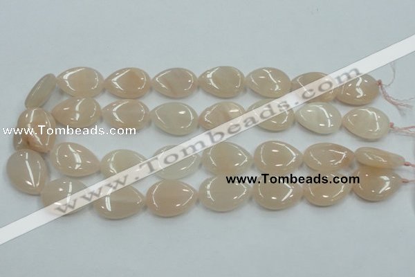CPI05 15.5 inches 18*25mm flat teardrop pink aventurine jade beads