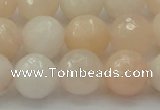 CPI213 15.5 inches 10mm faceted round pink aventurine jade beads