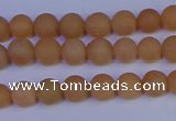 CPI301 15.5 inches 6mm round matte red aventurine beads wholesale