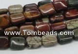 CPJ08 15.5 inches 8*10mm rectangle picasso jasper beads wholesale