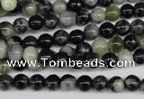 CPJ202 15.5 inches 6mm round green picasso jasper beads