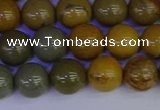 CPJ453 15.5 inches 10mm round wildhorse picture jasper beads