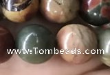 CPJ636 15.5 inches 10mm round picasso jasper beads wholesale