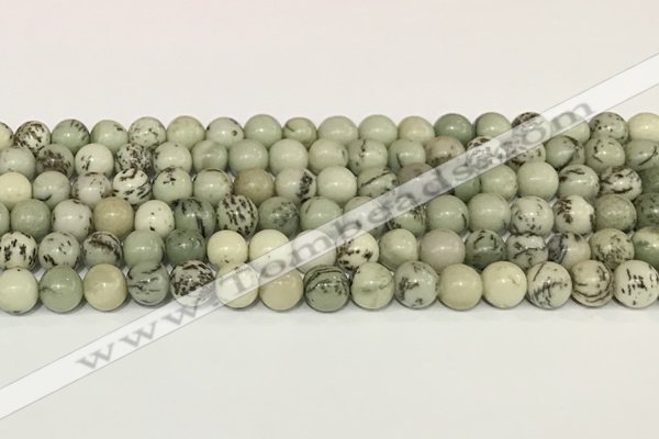 CPJ701 15.5 inches 6mm round greeting pine jasper beads