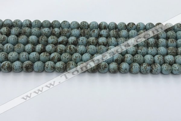 CPL100 15.5 inches 6mm round linden beads wholesale