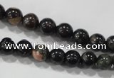 CPM01 15.5 inches 6mm round plum blossom jade beads wholesale