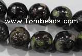 CPM05 15.5 inches 14mm round plum blossom jade beads wholesale