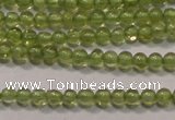 CPO100 15 inches 2mm round natural peridot beads wholesale