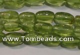 CPO111 15 inches 4*7mm rice natural peridot beads wholesale