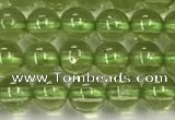 CPO133 15.5 inches 4mm round natural peridot beads wholesale