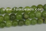 CPO20 15.5 inches 4mm round olivine gemstone beads wholesale