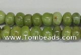 CPO22 15.5 inches 4*6mm rondelle olivine gemstone beads wholesale