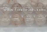 CPQ251 15.5 inches 6mm round natural pink quartz beads wholesale