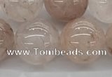 CPQ255 15.5 inches 14mm round natural pink quartz beads wholesale