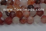 CPQ300 15.5 inches 4mm round matte pink quartz beads wholesale