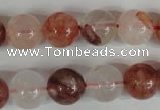 CPQ31 15.5 inches 12mm round natural pink quartz beads wholesale