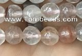 CPQ311 15.5 inches 6mm faceted round pink quartz beads wholesale