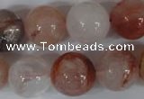 CPQ33 15.5 inches 16mm round natural pink quartz beads wholesale