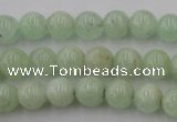 CPR102 15.5 inches 8mm round natural prehnite beads wholesale