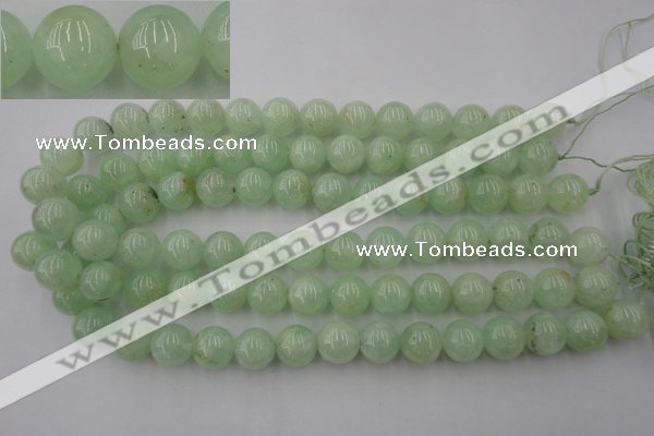 CPR105 15.5 inches 14mm round natural prehnite beads wholesale