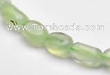 CPR19 A+ grade 7*10mm freeform natural Prehnite gemstone beads