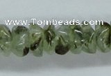 CPR200 15.5 inches 3*7mm natural prehnite chips beads wholesale