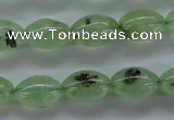 CPR208 15.5 inches 10*14mm rice natural prehnite beads wholesale