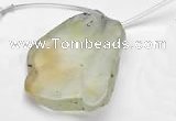 CPR22 Freeform A- grade natural Prehnite gemstone beads wholesal