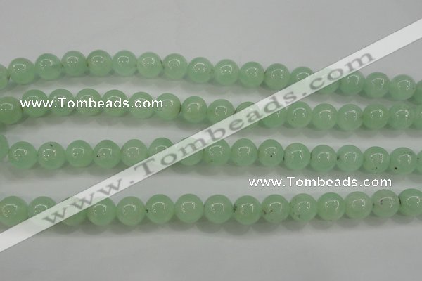 CPR303 15.5 inches 10mm round natural prehnite beads wholesale