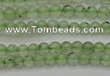 CPR310 15.5 inches 4mm round natural prehnite gemstone beads