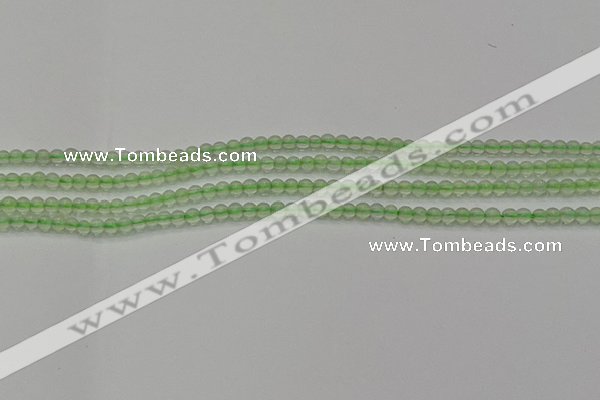 CPR320 15.5 inches 3mm round natural prehnite gemstone beads